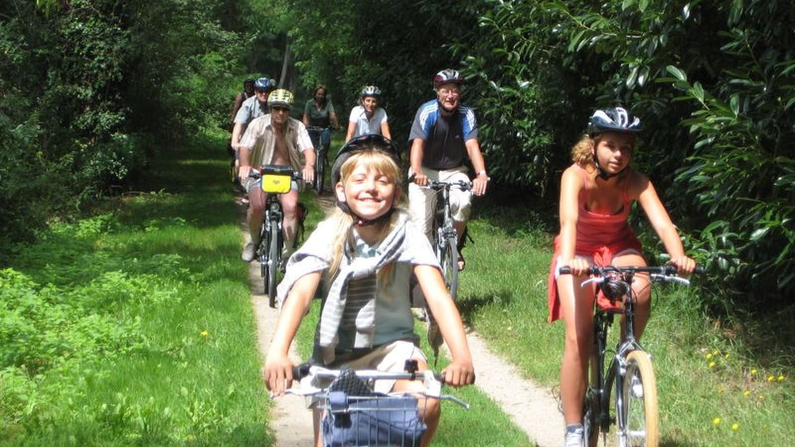 Family bike treasure hunt